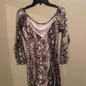 Off the shoulder dress